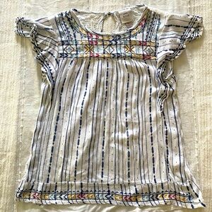 Knox Rose Women’s XS embroidered short sleeve Shirt